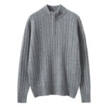 Light Luxury Autumn Winter Women Sweater Elegant Lady 100% Cashmere Knitted Pullover New Fashion Female Long Sleeve Clothing Top